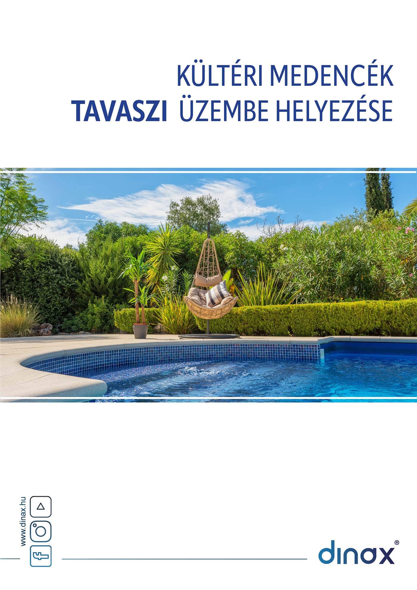Kültéri medencék tavaszi üzembe helyezése